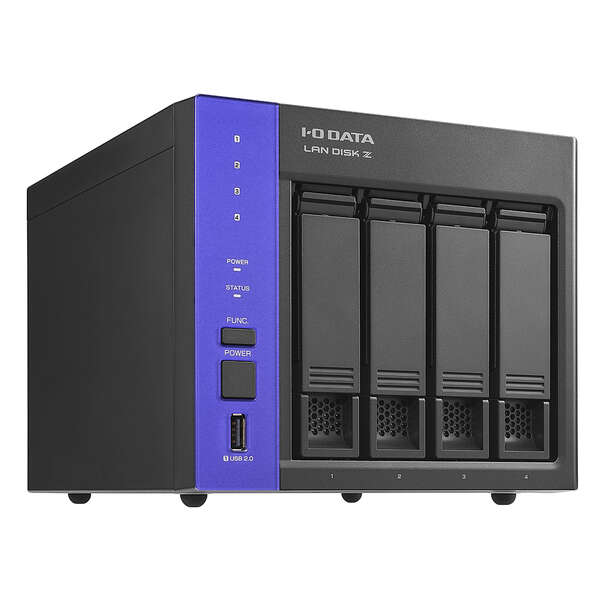 IOデータ/Windows Server IoT 2022 for Storage搭載NAS/ワークグループ/4ベイ/4TB