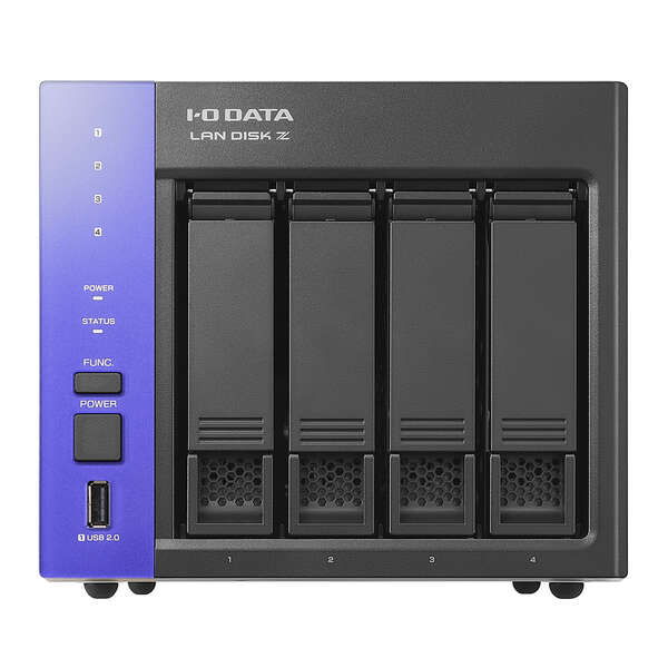 IOデータ/Windows Server IoT 2022 for Storage搭載NAS/ワークグループ/4ベイ/8TB