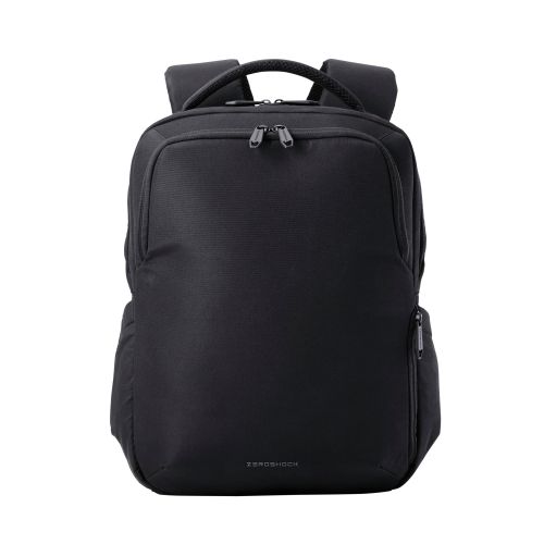 バッグパック/ZEROSHOCK/ポリエステル/15.6インチ/13L/ブラック