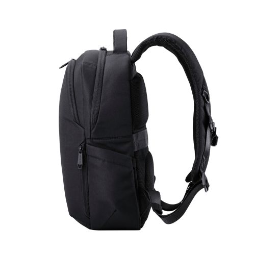 バッグパック/ZEROSHOCK/ポリエステル/15.6インチ/13L/ブラック