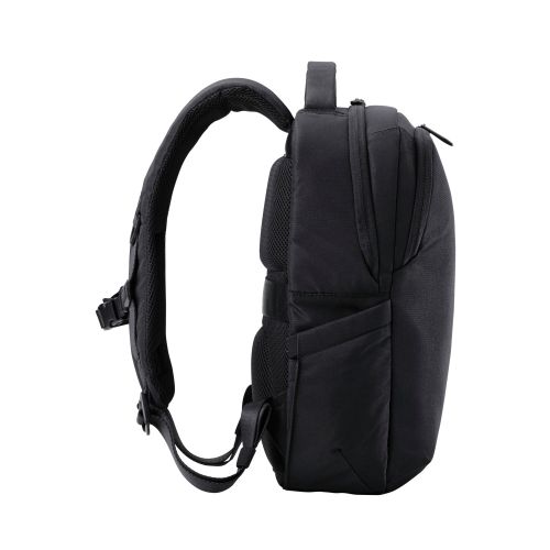 バッグパック/ZEROSHOCK/ポリエステル/15.6インチ/13L/ブラック