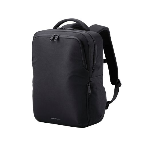 バッグパック/ZEROSHOCK/ポリエステル/15.6インチ/18L/ブラック