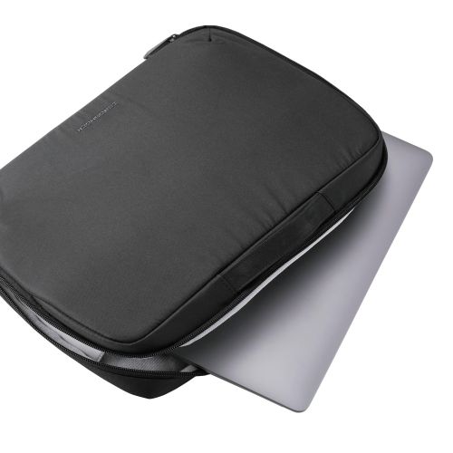 PC用インナーバッグ/ZEROSHOCK/ポリエステル/整理タイプ/横型/14インチ/ブラック