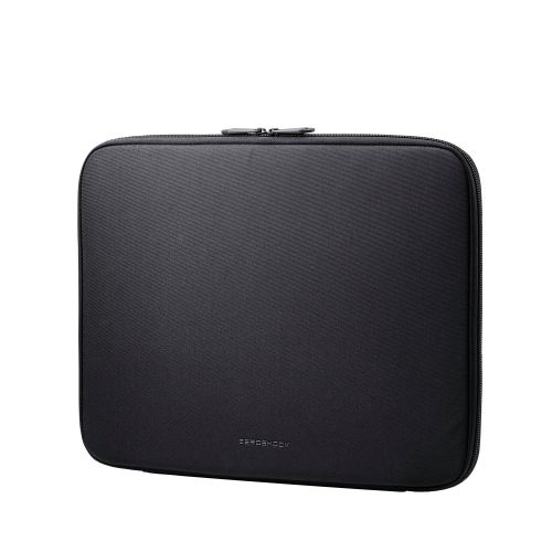 PC用インナーバッグ/ZEROSHOCK/ポリエステル/スリムタイプ/横型/15インチ/ブラック