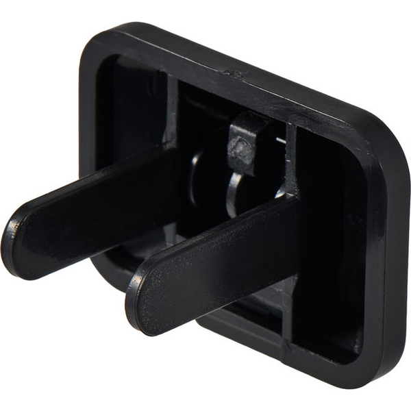 ロック式コンセントキャップ 4P 黒