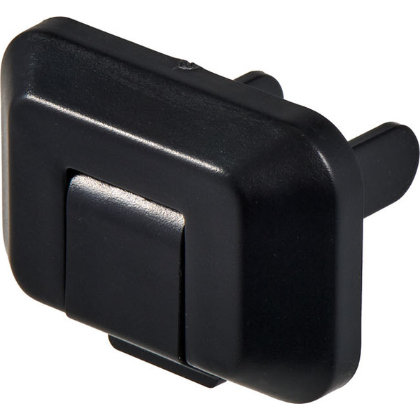 ロック式コンセントキャップ 4P 黒