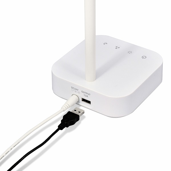 LEDデスクライト USB給電ポート付