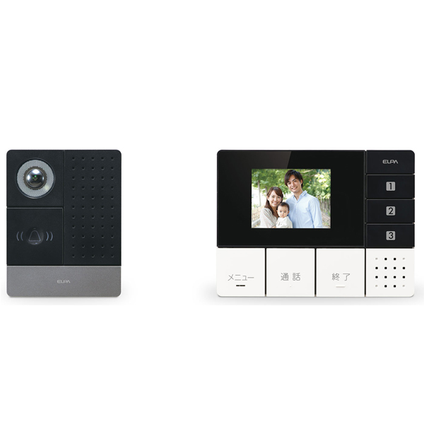 DECTワイヤレステレビドアホン