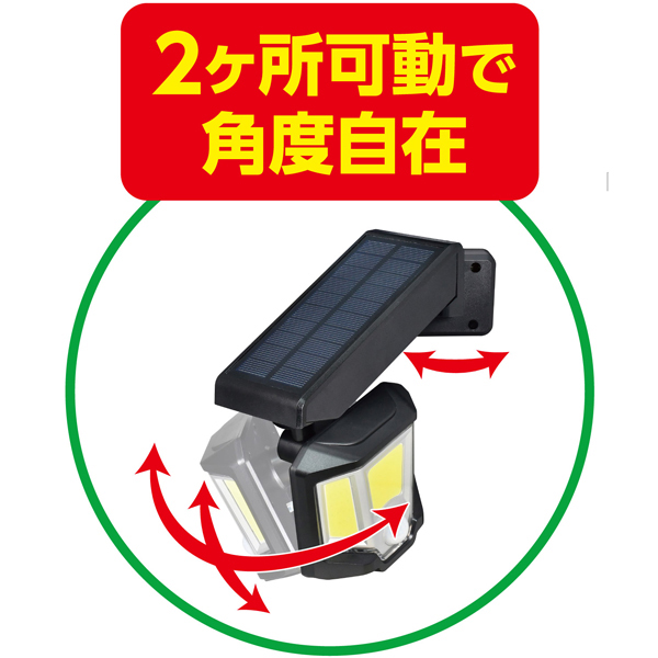 ソーラー式センサーライト