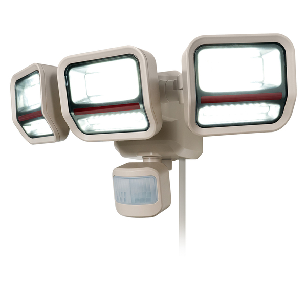 二面発光ACセンサーライト 3灯