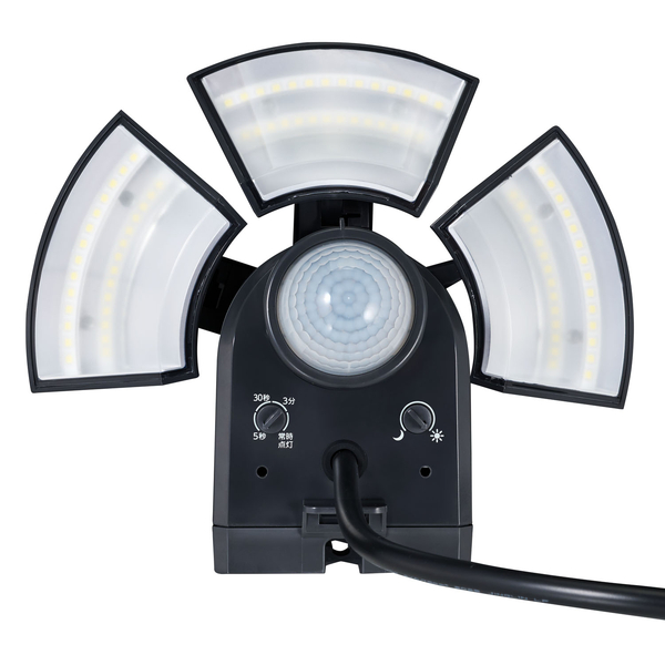 ACセンサーライト 3灯