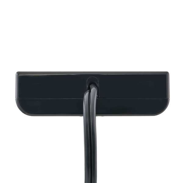 家具用コンセント 2個口 ブラック