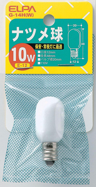 ナツメ球 110V 10W