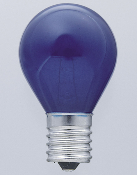 カラーS型ミニ球 25W