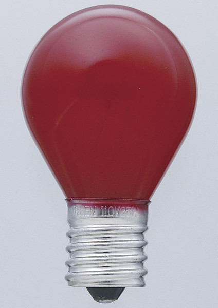 カラーS型ミニ球 25W