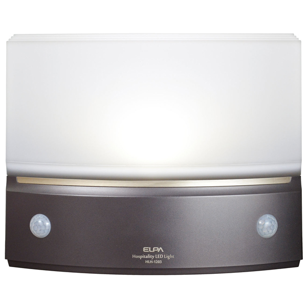 もてなしライト、据置（薄） ダークブラウン