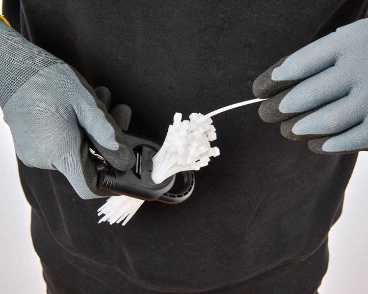 結束バンドホルダー ブラック