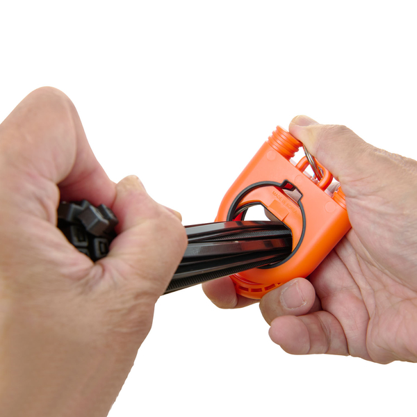 結束バンドホルダー オレンジ