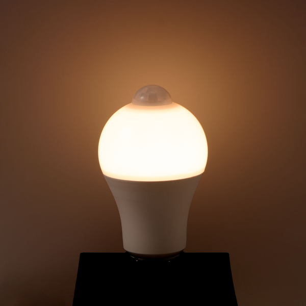 センサー付きLED電球 40W 電球色相当