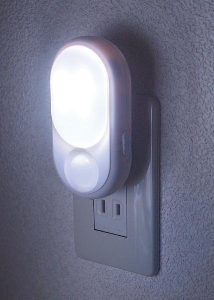 LEDセンサー付ライト