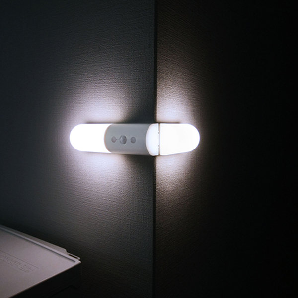 LEDセンサー付ライト 白色