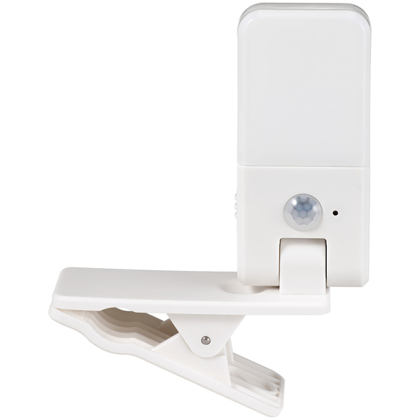 LEDセンサー付ライト クリップ式