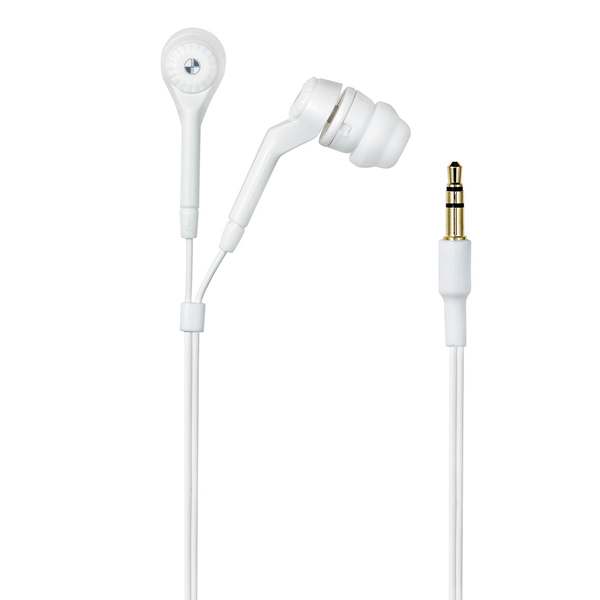 カナルタイプステレオヘッドホン ホワイト