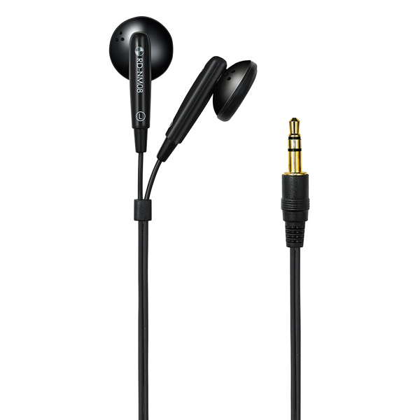 ステレオインナーホン 0.8m ブラック