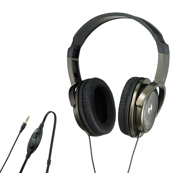 密閉型ヘッドホン 3m+延長2m
