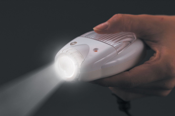 LEDセンサーライト＋懐中電灯