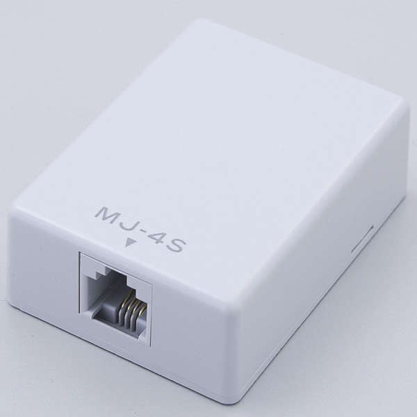 モジュラーコンセント 6極4芯