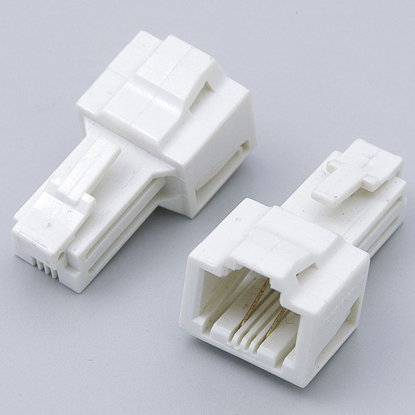 ADSL用変換アダプタ 8極-6極