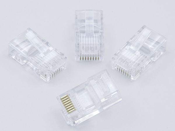 LAN用モジュラープラグ CAT5e