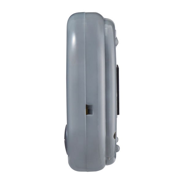 大きく見やすいキッチンタイマー グレー