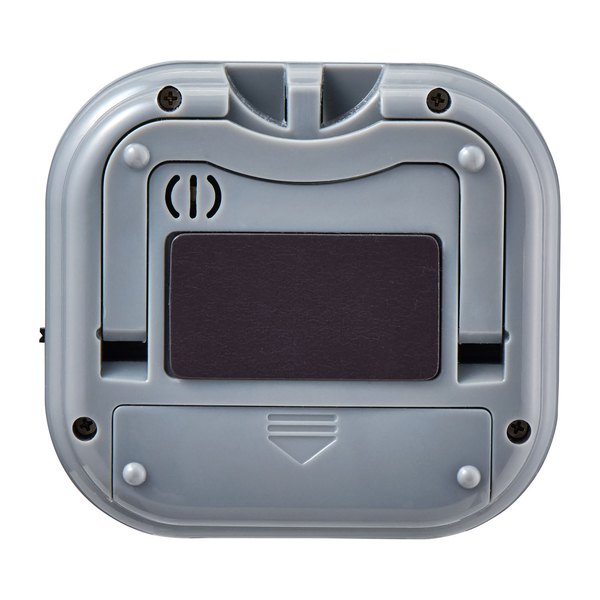 大きく見やすいキッチンタイマー グレー