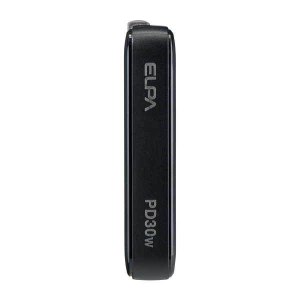 フラットUSBアダプター PD30W ブラック