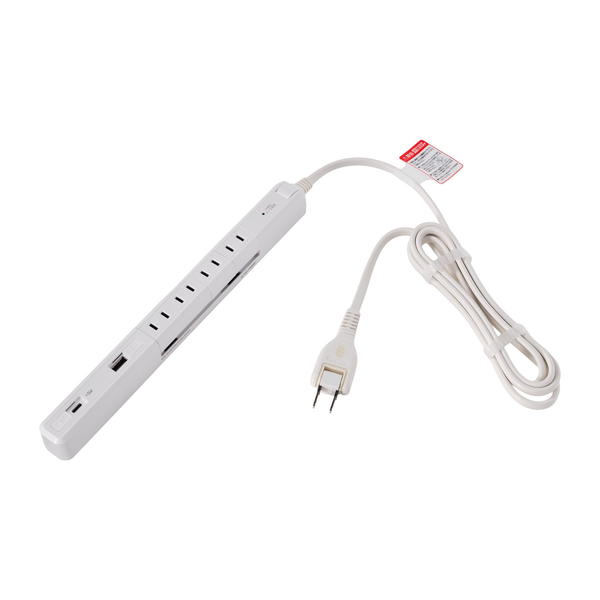 スリム回転USBタップ PD20W ホワイト