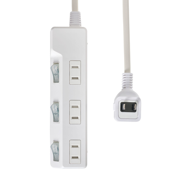 耐雷スイッチ付タップ