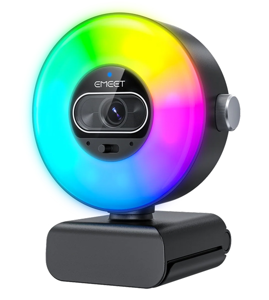 EMEET SmartCam S600L リングライト付