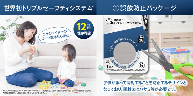 リチウムコイン電池 CR2032 2個パック