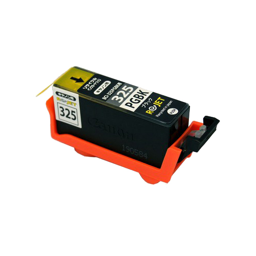 【Rejet リサイクルインクカートリッジ】 CANON BCI-325PGBK対応/ブラック