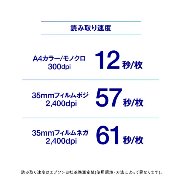 A3プラス対応フラットベッドスキャナー/フォト・グラフィック/A4片面12秒/枚(300dpi)/フィルムスキャン(オプション)
