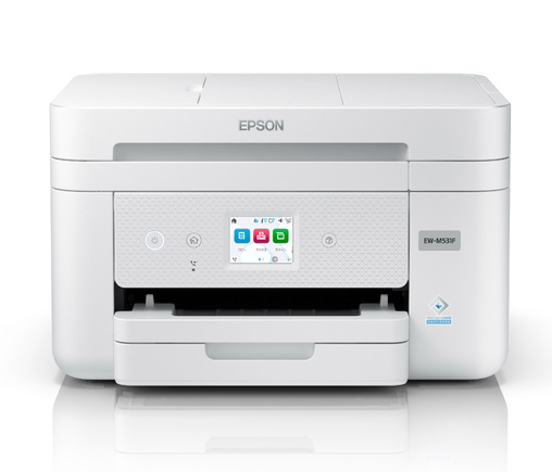 A4カラーインクジェット複合機/4色/黒顔料・カラー染料/有線・無線LAN/Wi-Fi Direct/2.4型タッチパネル
