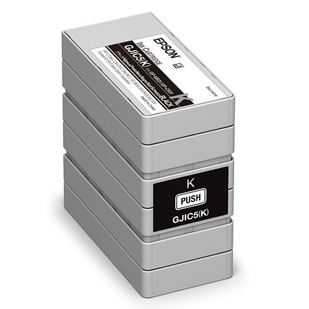 ラベルプリンター用 インクカートリッジ（ブラック）