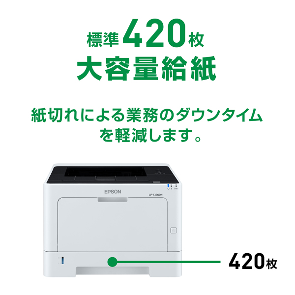 A4モノクロページプリンター/30PPM/両面印刷/ネットワーク/耐久性10万ページ