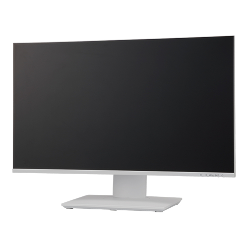 LD24W91LW （23.8型ワイド/1920×1080/ミニD-sub 15ピン×1、HDMI 19ピン×1、DisplayPort 20ピン×1/ホワイト/スピーカーあり/高さ調整可能・右回り90°回転）