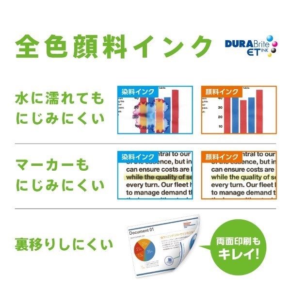 全色顔料インク