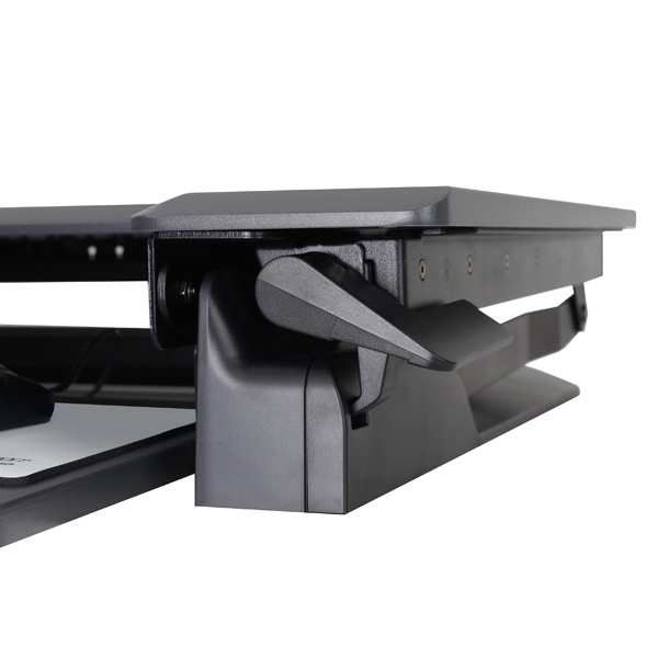 WorkFit-TL 座位-立位両用ワークステーション ブラック