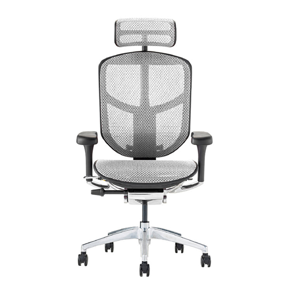 EJ2-HAM-BF-WH【PU】 エルゴヒューマン エンジョイII ハイタイプ ブラックフレーム/ホワイト