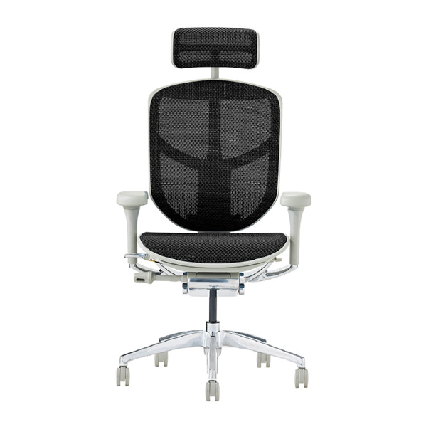 EJ2-HAM-GF-BK【PU】 エルゴヒューマン エンジョイII ハイタイプ グレーフレーム/ブラック